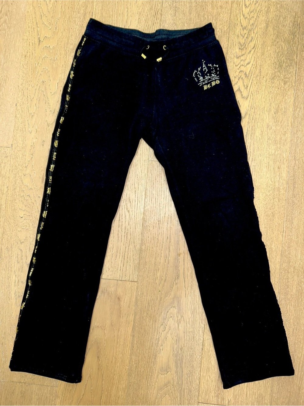 BCBG MAX AZARIA SweatPants Lounge Pants Joggers track Gym Crown Gift